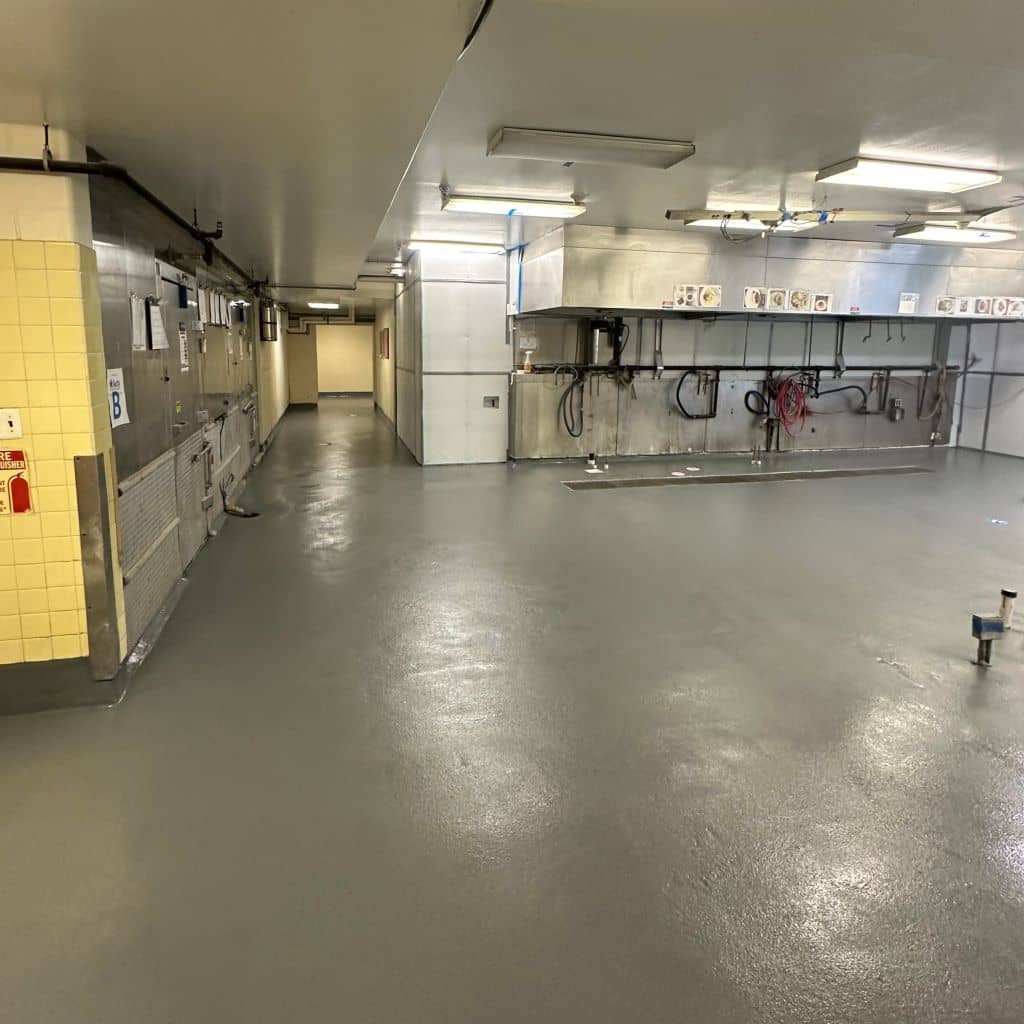 commercial kitchen epoxy flooring