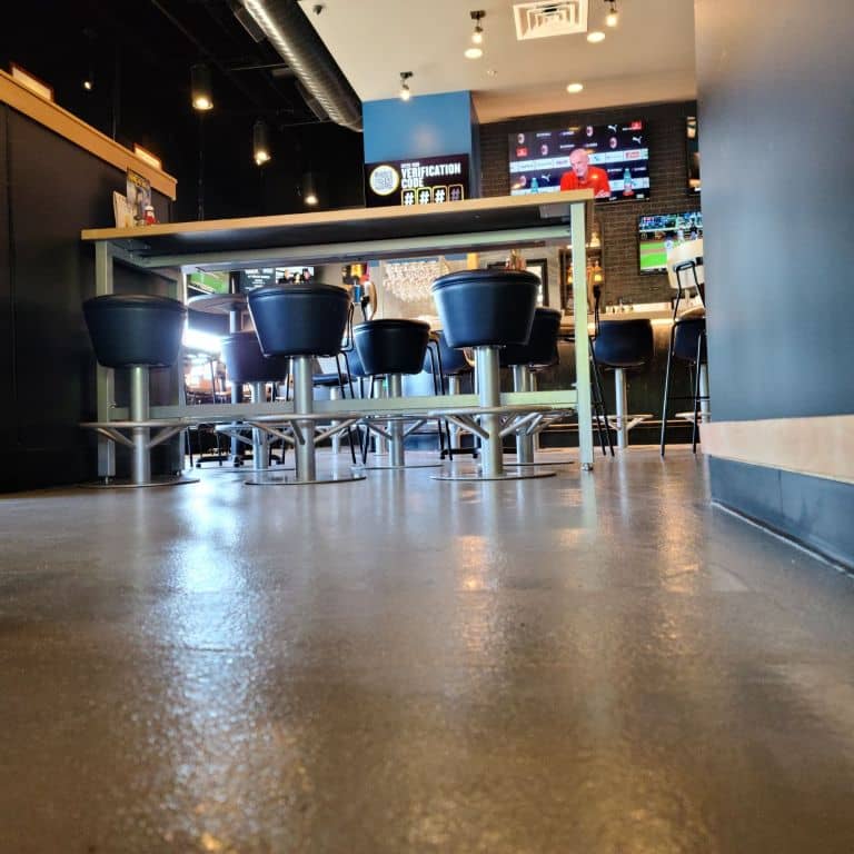 epoxy restaurant floor