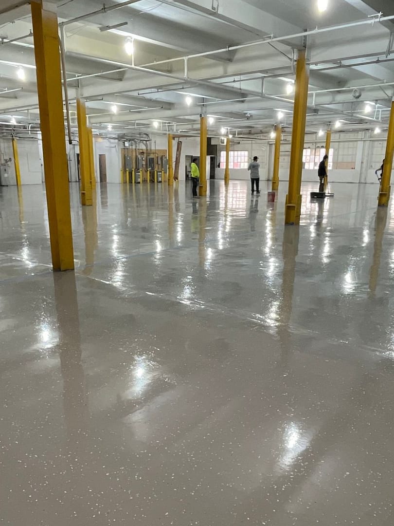 epoxy floor installation
